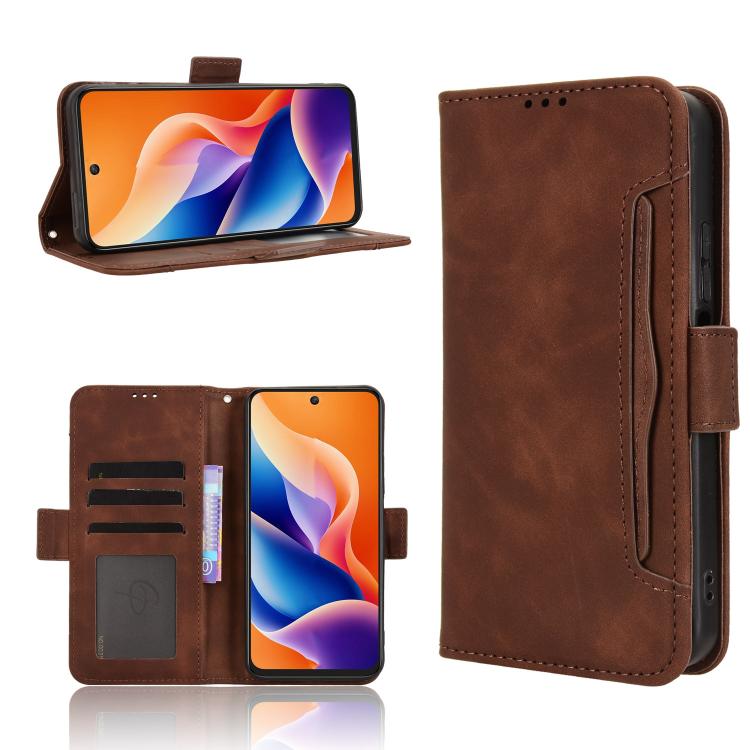 For TCL 605 / 60 SE Skin Feel Calf Texture Card Slots Leather Phone Case(Brown)
For TCL 605 / 60 SE Skin Feel Calf Texture Card Slots Leather Phone Case(Brown)