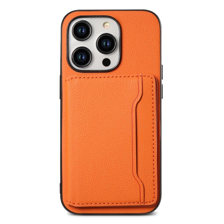 For iPhone 11 Pro Calf Texture Card Bag Design Full Coverage Phone Case(Orange)
For iPhone 11 Pro Calf Texture Card Bag Design Full Coverage Phone Case(Orange)