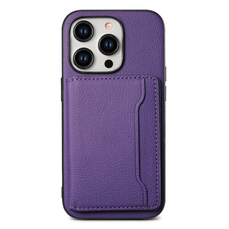 For iPhone 11 Pro Calf Texture Card Bag Design Full Coverage Phone Case(Purple)
For iPhone 11 Pro Calf Texture Card Bag Design Full Coverage Phone Case(Purple)