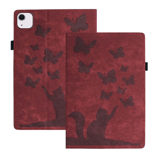 For iPad Air 11 2024 / Pro 11 2021 / 2020 Butterfly Cat Embossing Leather Tablet Case(Red)
For iPad Air 11 2024 / Pro 11 2021 / 2020 Butterfly Cat Embossing Leather Tablet Case(Red)