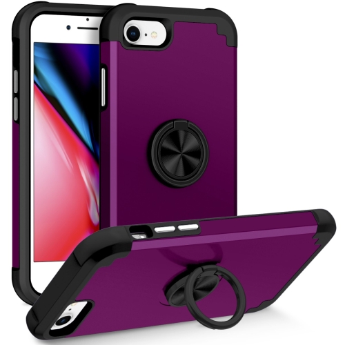 For iPhone SE 2022 / 2020 / 8 / 7 L2 Rotating Ring Holder Magnetic Phone Case(Dark Purple)
For iPhone SE 2022 / 2020 / 8 / 7 L2 Rotating Ring Holder Magnetic Phone Case(Dark Purple)