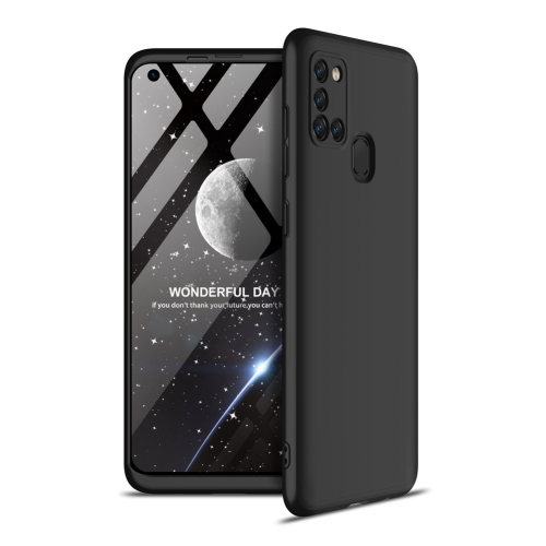 For Samsung Galaxy A21s GKK Three Stage Splicing Full Coverage PC Protective Case(Black)
For Samsung Galaxy A21s GKK Three Stage Splicing Full Coverage PC Protective Case(Black)