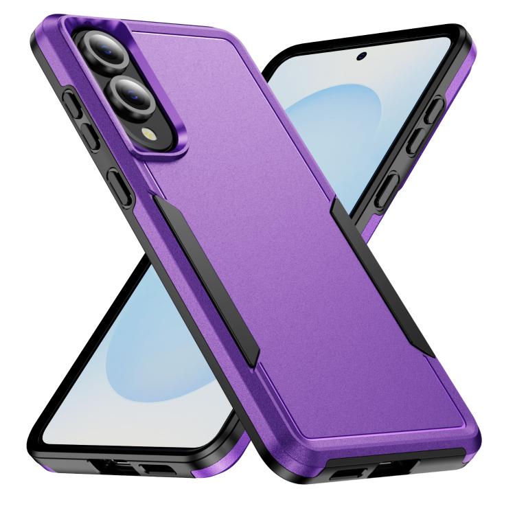 For Samsung Galaxy S25 Edge 5G Pioneer Armor Heavy Duty PC Hybrid TPU Phone Case(Purple+Black)
For Samsung Galaxy S25 Edge 5G Pioneer Armor Heavy Duty PC Hybrid TPU Phone Case(Purple+Black)