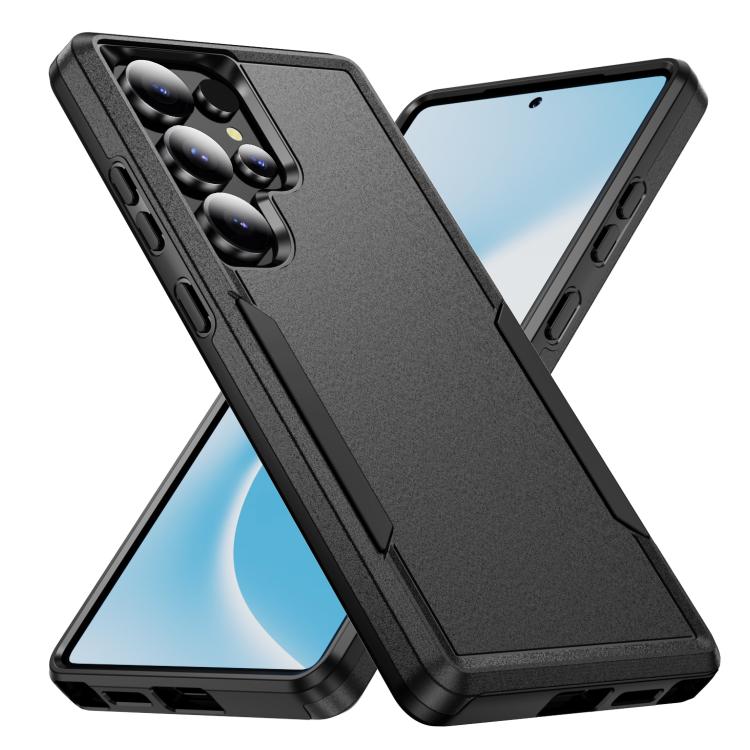 For Samsung Galaxy S25 Ultra 5G Pioneer Armor Heavy Duty PC Hybrid TPU Phone Case(Black)
For Samsung Galaxy S25 Ultra 5G Pioneer Armor Heavy Duty PC Hybrid TPU Phone Case(Black)