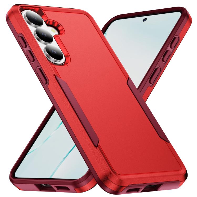 For Samsung Galaxy S26 5G Pioneer Armor Heavy Duty PC Hybrid TPU Phone Case(Red+Rose Red)
For Samsung Galaxy S26 5G Pioneer Armor Heavy Duty PC Hybrid TPU Phone Case(Red+Rose Red)