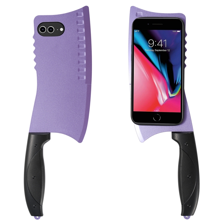 For iPhone 8 Plus / 7 Plus Simulated Kitchen Knife TPU + PC Phone Case(Purple)
For iPhone 8 Plus / 7 Plus Simulated Kitchen Knife TPU + PC Phone Case(Purple)