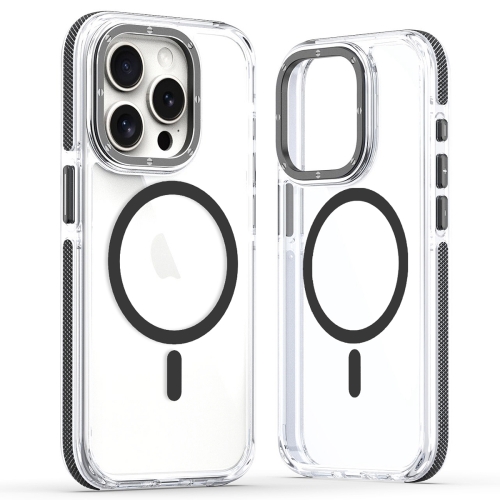 For iPhone 14 Pro Dual-Color Clear Acrylic Hybrid TPU MagSafe Phone Case(Black)
For iPhone 14 Pro Dual-Color Clear Acrylic Hybrid TPU MagSafe Phone Case(Black)
