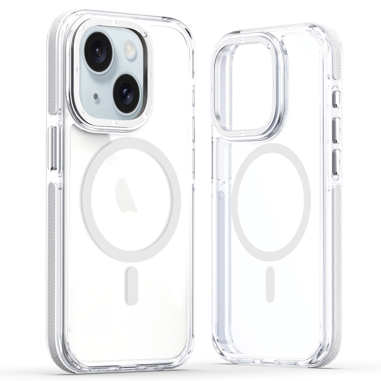 For iPhone 13 Dual-Color Clear Acrylic Hybrid TPU MagSafe Phone Case(Transparent)
For iPhone 13 Dual-Color Clear Acrylic Hybrid TPU MagSafe Phone Case(Transparent)