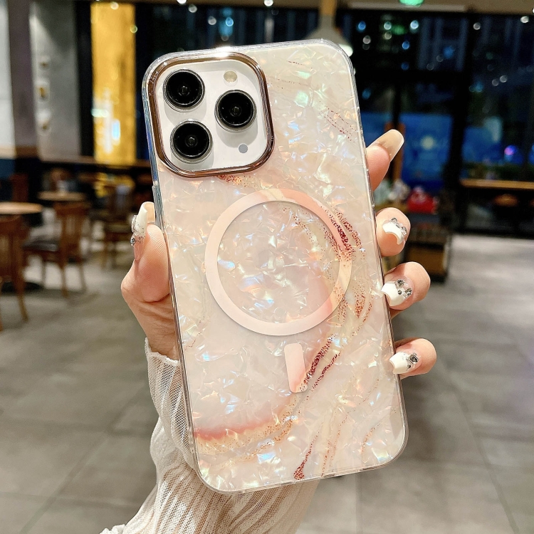 For iPhone 11 Pro Max IMD Marble Acrylic Hybrid TPU Plating MagSafe Phone Case(Pink)
For iPhone 11 Pro Max IMD Marble Acrylic Hybrid TPU Plating MagSafe Phone Case(Pink)