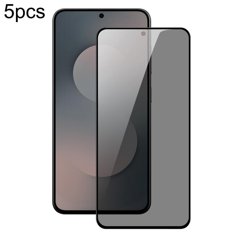 For Samsung Galaxy S25 FE 5G 5pcs DUX DUCIS 0.33mm 9H High Aluminum Anti-spy HD Tempered Glass Film
For Samsung Galaxy S25 FE 5G 5pcs DUX DUCIS 0.33mm 9H High Aluminum Anti-spy HD Tempered Glass Film
