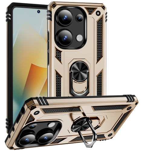 For Xiaomi Redmi Note 13 Pro 4G Shockproof TPU + PC Phone Case with Holder(Gold)
For Xiaomi Redmi Note 13 Pro 4G Shockproof TPU + PC Phone Case with Holder(Gold)