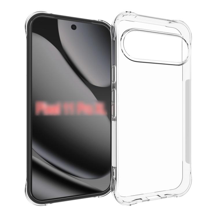 For Google Pixel 11 Pro XL Shockproof Non-slip Thickening TPU Phone Case(Transparent)
For Google Pixel 11 Pro XL Shockproof Non-slip Thickening TPU Phone Case(Transparent)