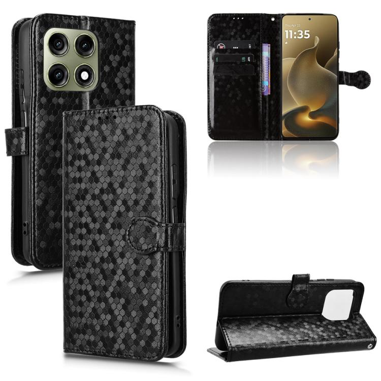 For Motorola Edge 70 Pro 5G Honeycomb Dot Texture Leather Phone Case(Black)
For Motorola Edge 70 Pro 5G Honeycomb Dot Texture Leather Phone Case(Black)
