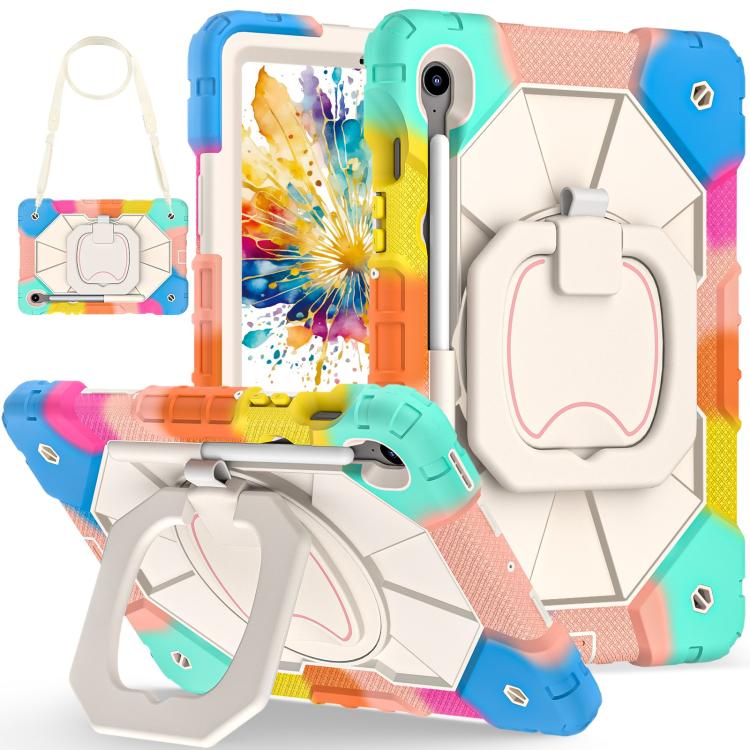 For Samsung Galaxy Tab S10 FE / S9 Contrast Color Robot Silicone Hybrid PC Tablet Case(Colorful Blue)
For Samsung Galaxy Tab S10 FE / S9 Contrast Color Robot Silicone Hybrid PC Tablet Case(Colorful Blue)