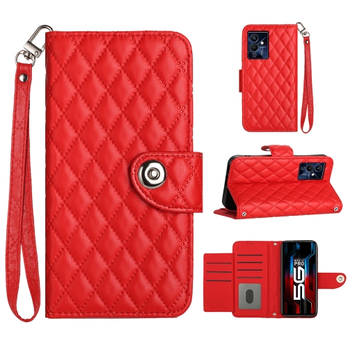 For Xiaomi Redmi Note 12 Pro 5G Rhombic Texture Flip Leather Phone Case with Lanyard(Red)
For Xiaomi Redmi Note 12 Pro 5G Rhombic Texture Flip Leather Phone Case with Lanyard(Red)