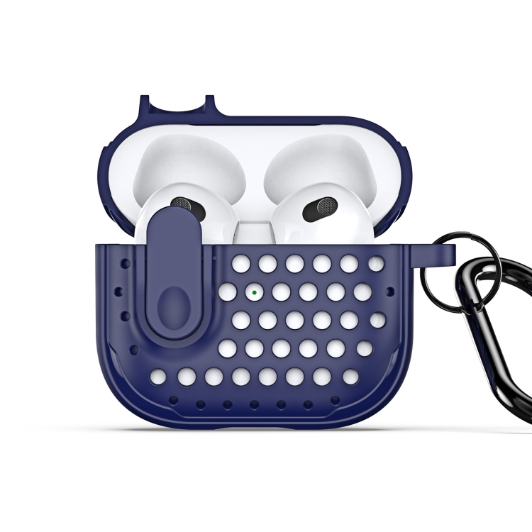 For AirPods 3 DUX DUCIS PECM Series Split Peak Hollow Earphone Case with Hook(Blue)
For AirPods 3 DUX DUCIS PECM Series Split Peak Hollow Earphone Case with Hook(Blue)