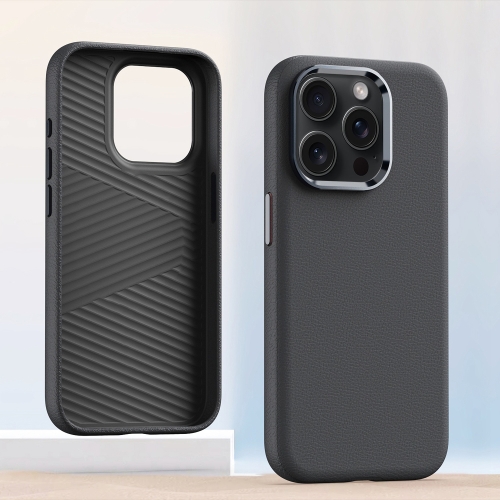 For iPhone 12 Pro Max Metal Lens Frame Leather Full Coverage Shockproof Phone Case(Grey)
For iPhone 12 Pro Max Metal Lens Frame Leather Full Coverage Shockproof Phone Case(Grey)