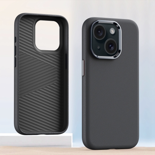 For iPhone 13 Metal Lens Frame Leather Full Coverage Shockproof Phone Case(Grey)
For iPhone 13 Metal Lens Frame Leather Full Coverage Shockproof Phone Case(Grey)