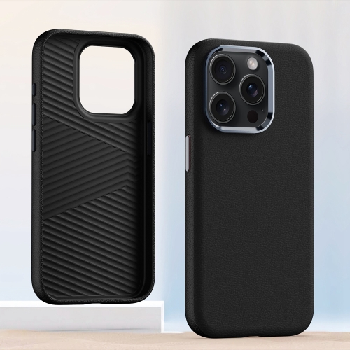 For iPhone 13 Pro Max Metal Lens Frame Leather Full Coverage Shockproof Phone Case(Black)
For iPhone 13 Pro Max Metal Lens Frame Leather Full Coverage Shockproof Phone Case(Black)