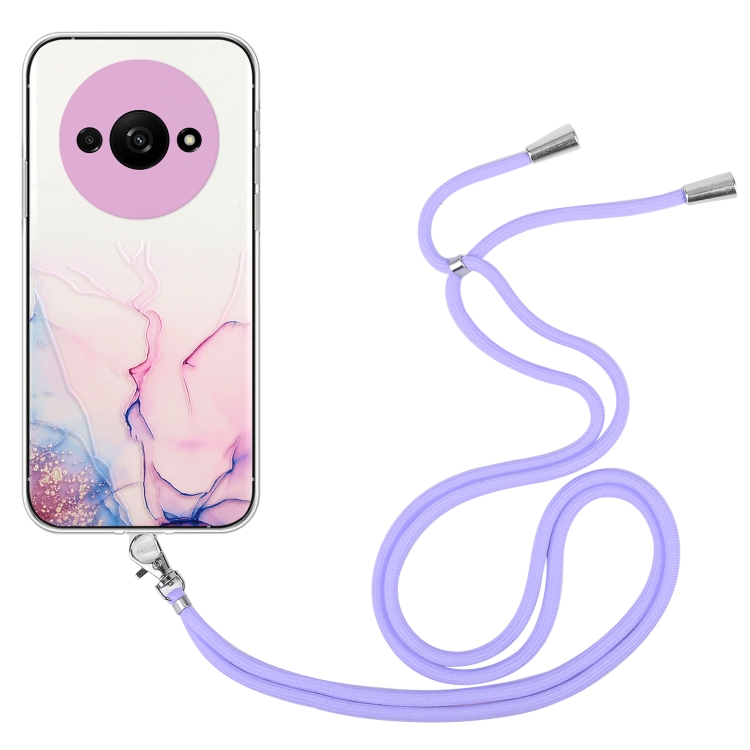 For Xiaomi Redmi A3 4G Hollow Marble Pattern TPU Phone Case with Neck Strap Rope(Pink)
For Xiaomi Redmi A3 4G Hollow Marble Pattern TPU Phone Case with Neck Strap Rope(Pink)