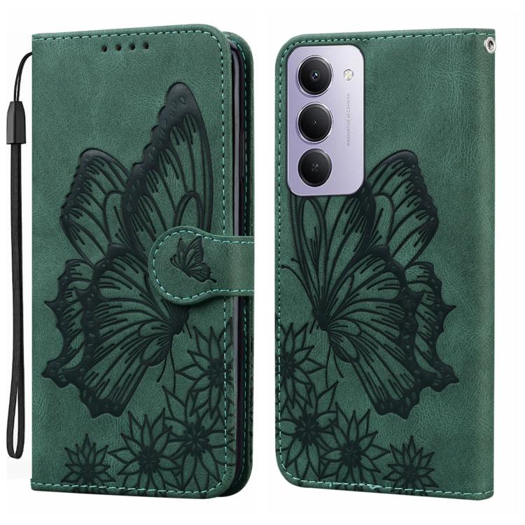 For Redmi 15 5G / 4G EU 171mm Retro Skin Feel Butterflies Embossing Horizontal Flip Leather Phone Case(Green)
For Redmi 15 5G / 4G EU 171mm Retro Skin Feel Butterflies Embossing Horizontal Flip Leather Phone Case(Green)
