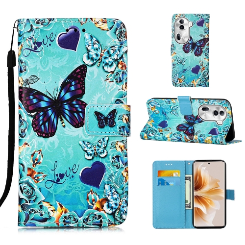 For OPPO Reno11 Pro 5G Global Colored Drawing Pattern Plain Weave Leather Phone Case(Caring Butterfly)
For OPPO Reno11 Pro 5G Global Colored Drawing Pattern Plain Weave Leather Phone Case(Caring Butterfly)