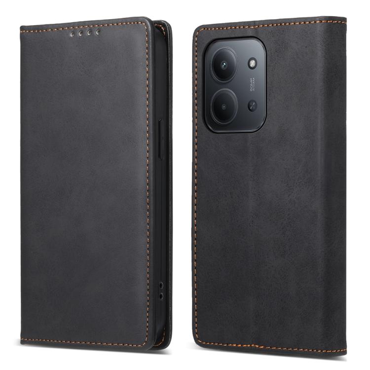 For Redmi 15C 5G / 4G Global 171mm / Poco C85 4G Business Solid Color Magnetic RFID Leather Phone Case(Black)
For Redmi 15C 5G / 4G Global 171mm / Poco C85 4G Business Solid Color Magnetic RFID Leather Phone Case(Black)
