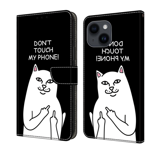 For iPhone 12 mini/13 mini Crystal Painted Leather Phone case(Dont Touch My Phone)
For iPhone 12 mini/13 mini Crystal Painted Leather Phone case(Dont Touch My Phone)