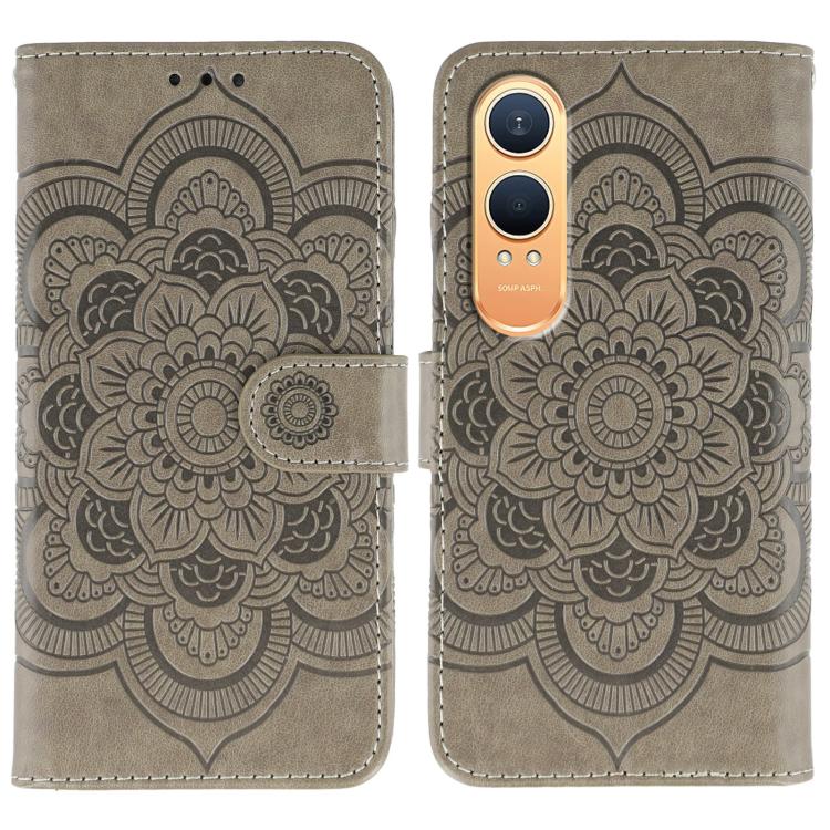 For OnePlus Nord CE4 Lite Global Sun Mandala Embossing Pattern Phone Leather Case(Grey)
For OnePlus Nord CE4 Lite Global Sun Mandala Embossing Pattern Phone Leather Case(Grey)