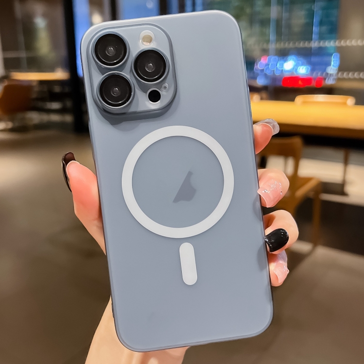 For iPhone 14 Pro Max Ultra-thin MagSafe Frosted PC Phone Case(Titanium Blue) 
For iPhone 14 Pro Max Ultra-thin MagSafe Frosted PC Phone Case(Titanium Blue)