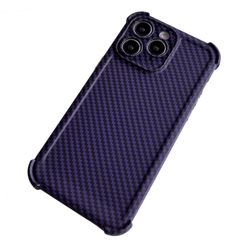 For iPhone 11 Pro Max Carbon Fiber Four Corners Shockproof TPU Phone Case(Purple)
For iPhone 11 Pro Max Carbon Fiber Four Corners Shockproof TPU Phone Case(Purple)