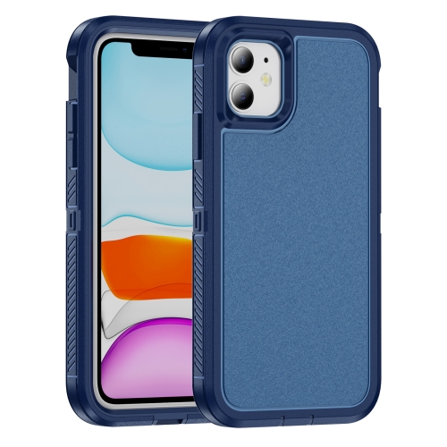 

For iPhone 11 Guard Life Waterproof Frosted Phone Case(Royal Blue)
