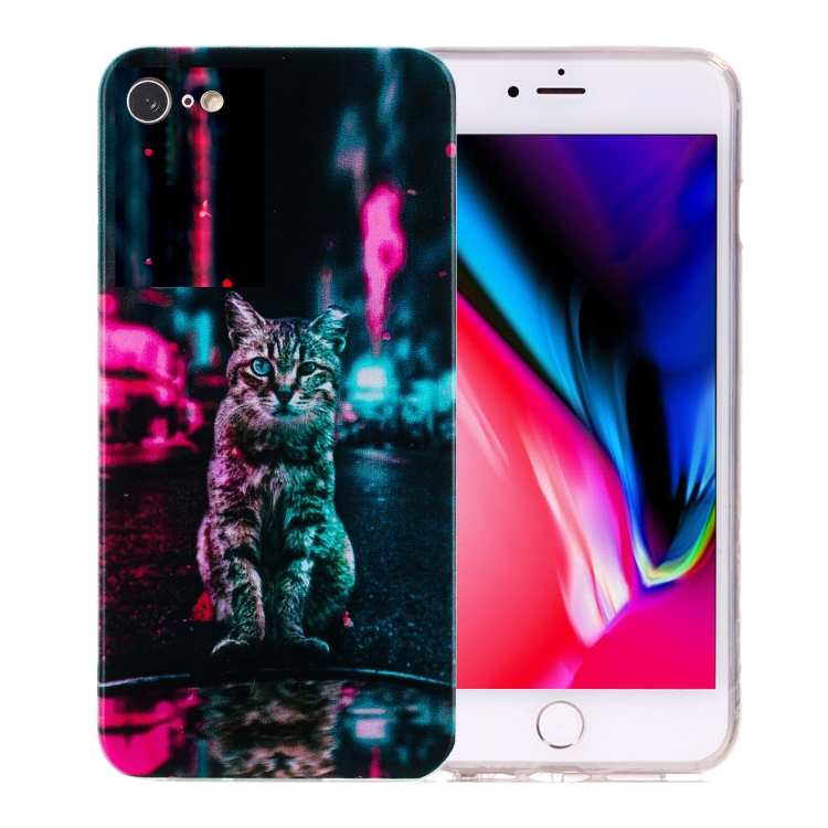 For iPhone SE 2022 / 2020 / 8 / 7 Colorful Painting Pattern TPU Phone Case(Traffic Light Cat)
For iPhone SE 2022 / 2020 / 8 / 7 Colorful Painting Pattern TPU Phone Case(Traffic Light Cat)