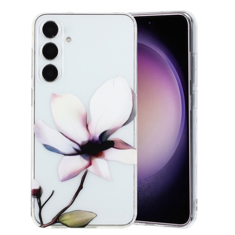 For Samsung Galaxy S24 5G Colorful Painting Pattern TPU Phone Case(White Flowers)
For Samsung Galaxy S24 5G Colorful Painting Pattern TPU Phone Case(White Flowers)