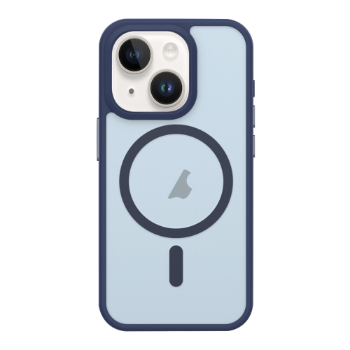 For iPhone 14 Metal Button Skin Feel Matte MagSafe Shockproof Phone Case(Dark Blue)
For iPhone 14 Metal Button Skin Feel Matte MagSafe Shockproof Phone Case(Dark Blue)