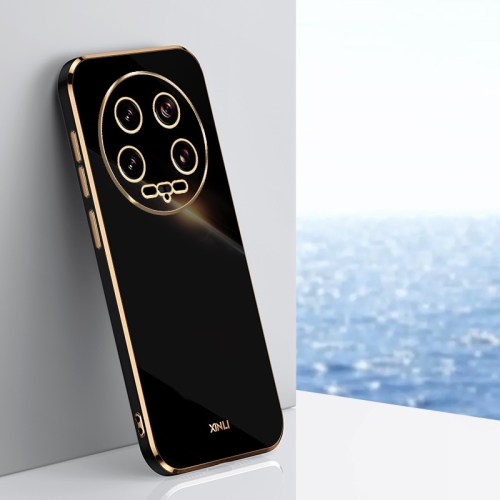 For Xiaomi 14 Ultra 5G XINLI Straight 6D Plating Gold Edge TPU Phone Case(Black)
For Xiaomi 14 Ultra 5G XINLI Straight 6D Plating Gold Edge TPU Phone Case(Black)
