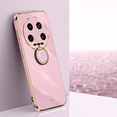 For Xiaomi 14 Ultra 5G XINLI Straight 6D Plating Gold Edge TPU Shockproof Case with Ring Holder(Cherry Purple)
For Xiaomi 14 Ultra 5G XINLI Straight 6D Plating Gold Edge TPU Shockproof Case with Ring Holder(Cherry Purple)