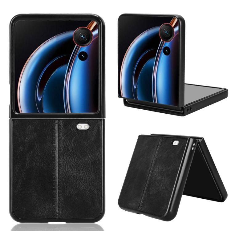 For ZTE nubia Flip3 Cow Pattern Sewing Back Cover Phone Case(Black)
For ZTE nubia Flip3 Cow Pattern Sewing Back Cover Phone Case(Black)