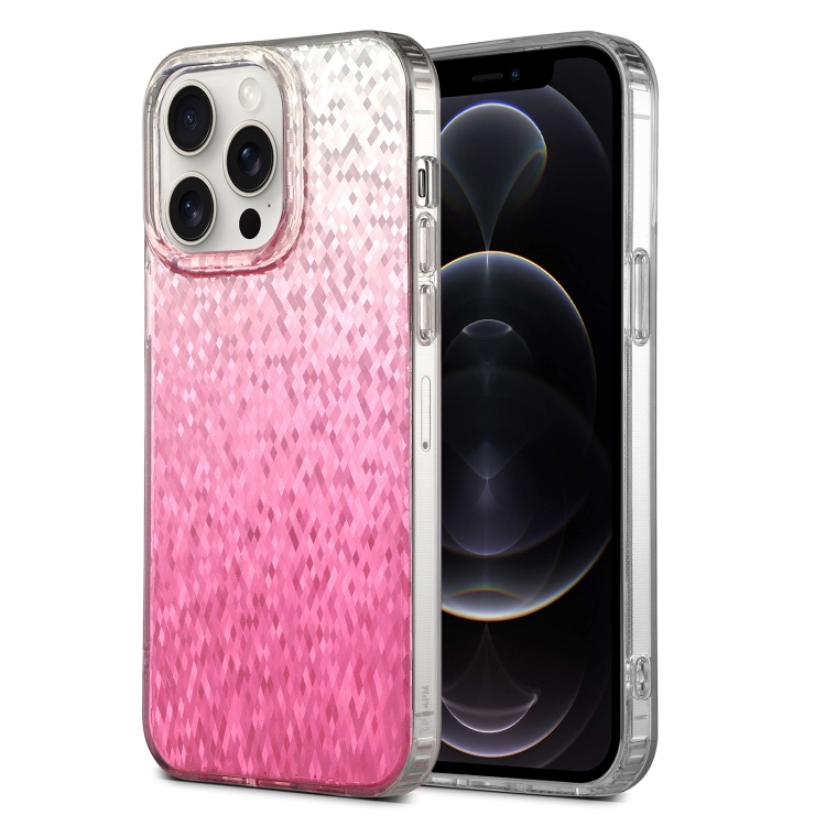 For iPhone 12 Pro Dynamic Colorful Rhombus Diamond Series PC + TPU Phone Case(Pink)
For iPhone 12 Pro Dynamic Colorful Rhombus Diamond Series PC + TPU Phone Case(Pink)