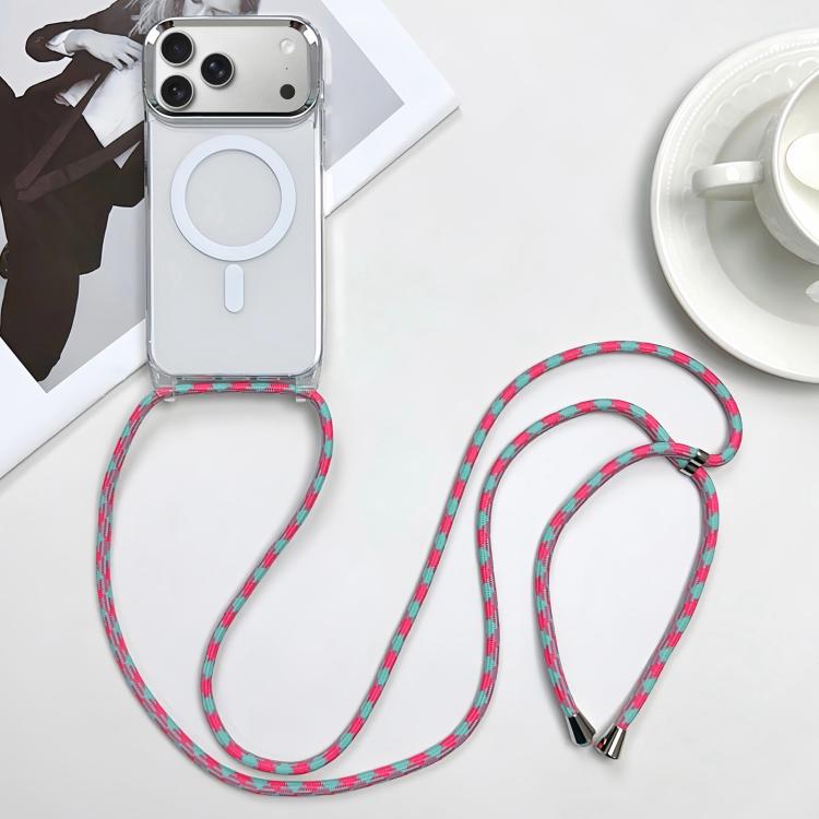 For iPhone 17 Pro MagSafe Magnetic PC + TPU Phone Case with Lanyard(Blueberry Houndstooth)
For iPhone 17 Pro MagSafe Magnetic PC + TPU Phone Case with Lanyard(Blueberry Houndstooth)