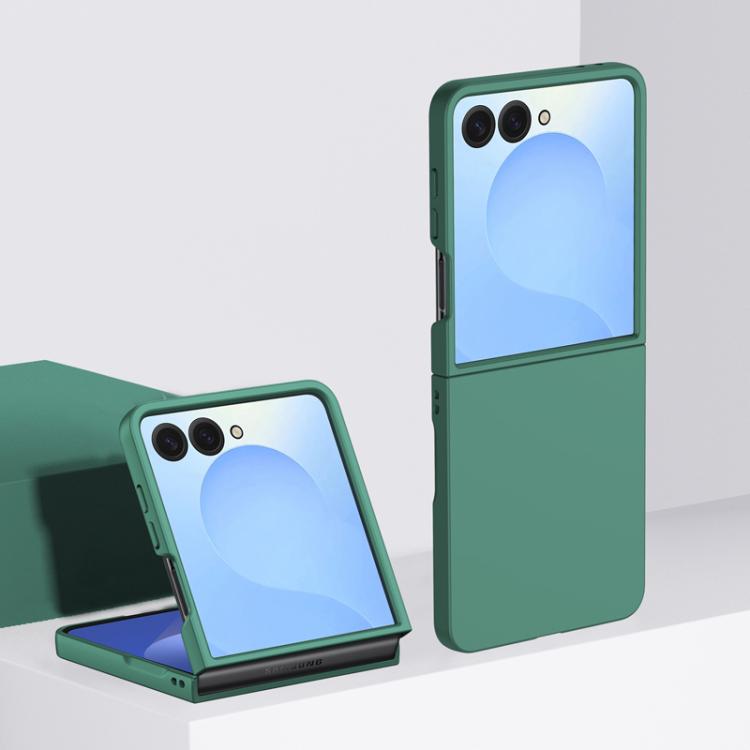 For Samsung Galaxy Z Flip7 Skin Feel PC Full Coverage Shockproof Phone Case(Forest Green)
For Samsung Galaxy Z Flip7 Skin Feel PC Full Coverage Shockproof Phone Case(Forest Green)