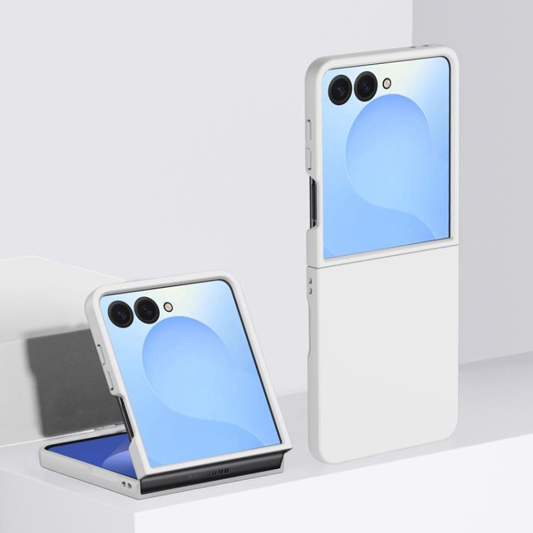 For Samsung Galaxy Z Flip7 Skin Feel PC Full Coverage Shockproof Phone Case(White)
For Samsung Galaxy Z Flip7 Skin Feel PC Full Coverage Shockproof Phone Case(White)
