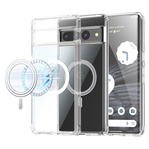 

For Google Pixel 9 Pro Transparent Frosted MagSafe Phone Case