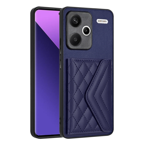 For Xiaomi Redmi Note 13 Pro+ Rhombic Texture Card Bag RFID Phone Case(Dark Purple)
For Xiaomi Redmi Note 13 Pro+ Rhombic Texture Card Bag RFID Phone Case(Dark Purple)