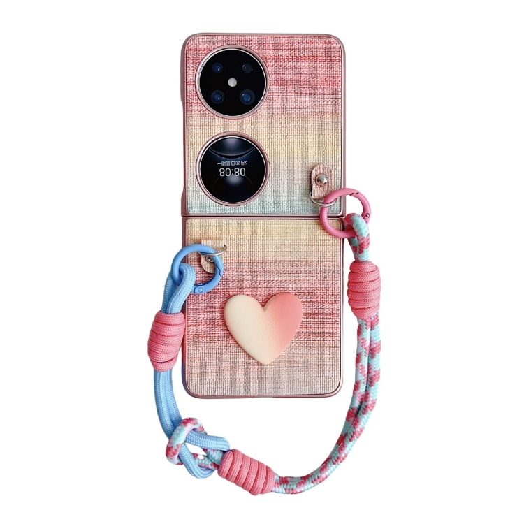 For Huawei Pocket 2 Illusory Color Leather Texture PC Phone Case with Color Strap(Pink)
For Huawei Pocket 2 Illusory Color Leather Texture PC Phone Case with Color Strap(Pink)