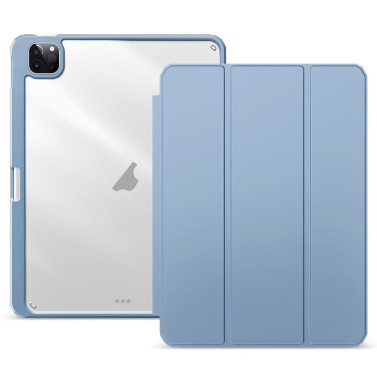 For iPad Pro 12.9 2022/2021/2020 ZGA Tri-Fold Voltage Smart Leather Tablet Case(Ice Blue)
For iPad Pro 12.9 2022/2021/2020 ZGA Tri-Fold Voltage Smart Leather Tablet Case(Ice Blue)