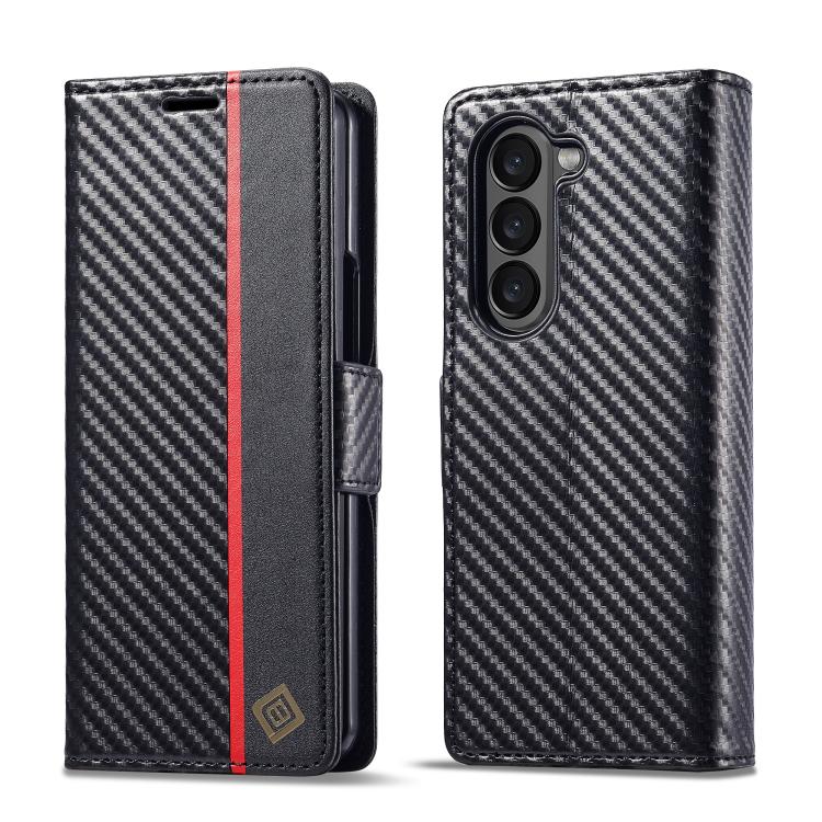 For Samsung Galaxy Z Fold7 5G LC.IMEEKE Carbon Fiber Leather Phone Case(Vertical Black)
For Samsung Galaxy Z Fold7 5G LC.IMEEKE Carbon Fiber Leather Phone Case(Vertical Black)