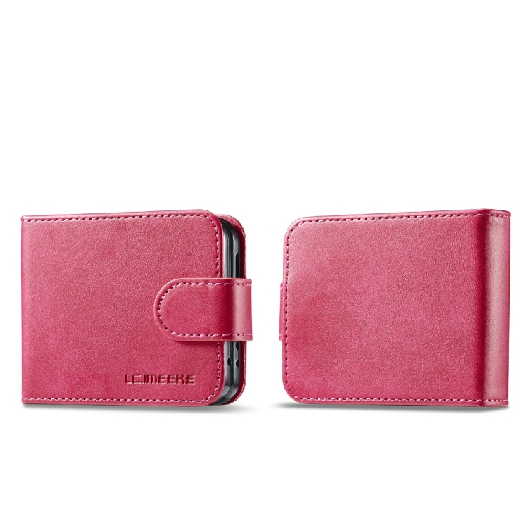 For Samsung Galaxy Z Flip6 / Flip7 FE LC.IMEEKE Calf Texture Leather Phone Case(Red)
For Samsung Galaxy Z Flip6 / Flip7 FE LC.IMEEKE Calf Texture Leather Phone Case(Red)