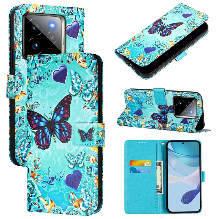 For Realme GT7 Pro Colored Drawing Pattern Plain Weave Leather Phone Case(Caring Butterfly)
For Realme GT7 Pro Colored Drawing Pattern Plain Weave Leather Phone Case(Caring Butterfly)