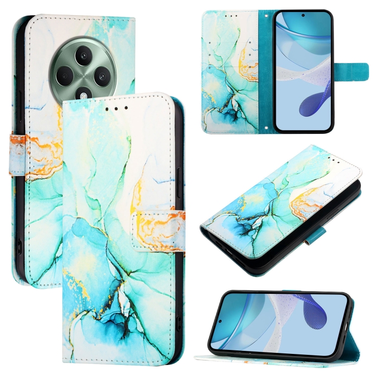 For OPPO Reno12 F 5G Global PT003 Marble Pattern Flip Leather Phone Case(Green)
For OPPO Reno12 F 5G Global PT003 Marble Pattern Flip Leather Phone Case(Green)